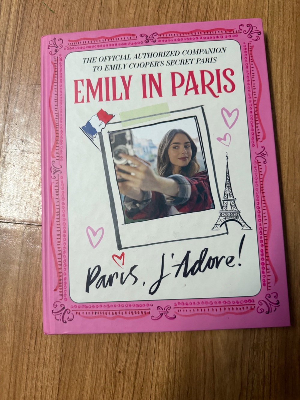 Emily in Paris Pink Hardcover Book